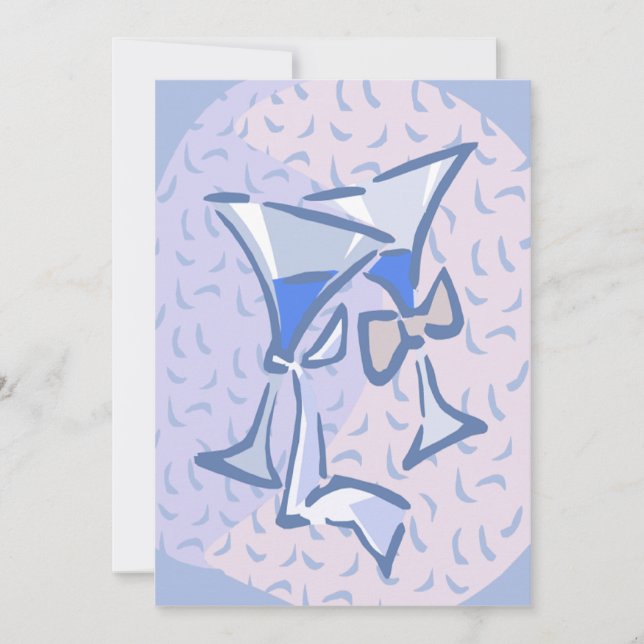 Invitación del aniversario de boda (Anverso)