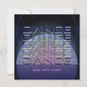 Invitación del baile