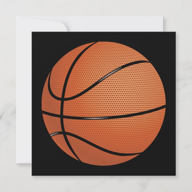 Invitación del baloncesto (Anverso)