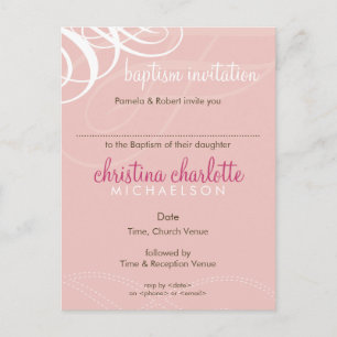 INVITACIÓN DEL BAPTISMO :: Voz de diseñador 1