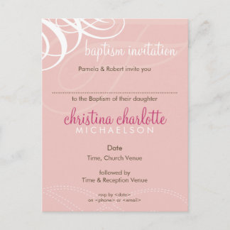 INVITACIÓN DEL BAPTISMO :: Voz de diseñador 1