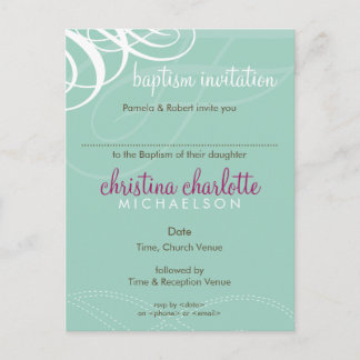 INVITACIÓN DEL BAPTISMO :: Voz de diseñador 2