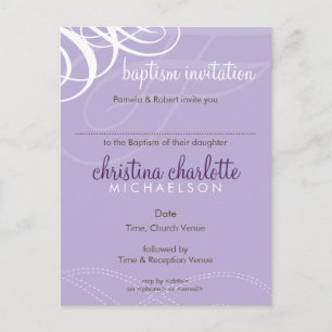 INVITACIÓN DEL BAPTISMO :: Voz de diseñador 3