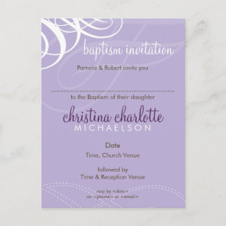 INVITACIÓN DEL BAPTISMO :: Voz de diseñador 3