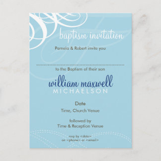 INVITACIÓN DEL BAPTISMO :: Voz de diseñador 6