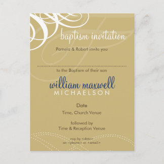 INVITACIÓN DEL BAPTISMO :: Voz de diseñador 7