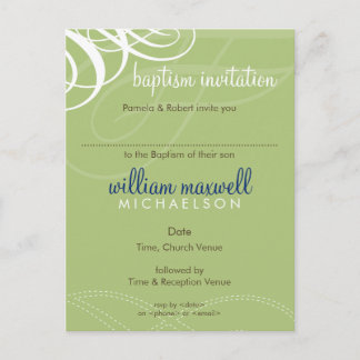 INVITACIÓN DEL BAPTISMO :: Voz de diseñador 8
