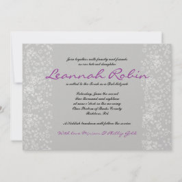 Invitación del bar STAR TREE Bat Mitzvah