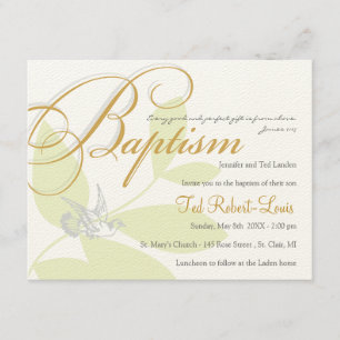 Invitación del bautismo