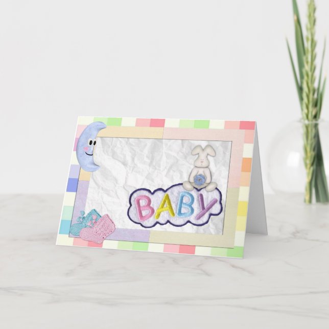 Invitación del bebé (Anverso)