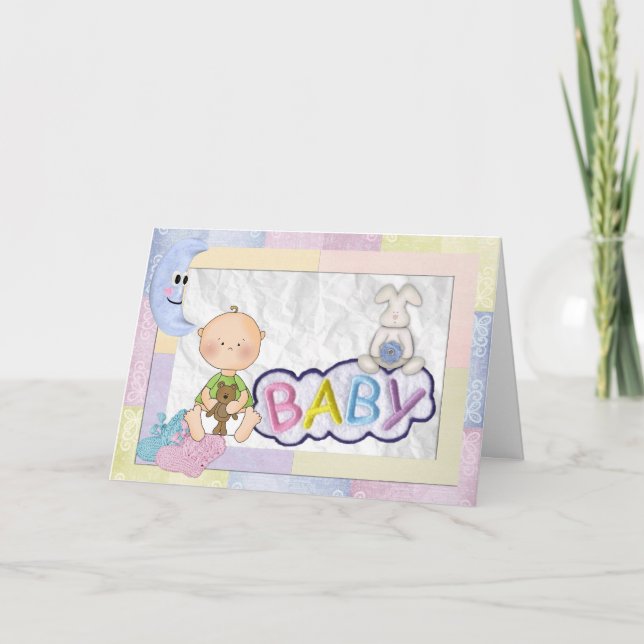 Invitación del bebé (Anverso)