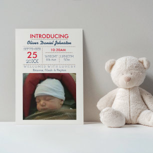 Invitación del bebé de la banda náutica de la Mari