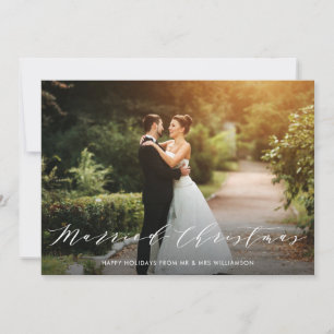 INVITACIÓN del boda de guiones NAVIDADES CASADOS