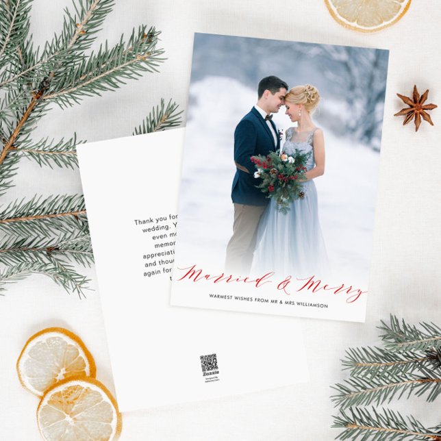 Invitación del boda fotográfico de navidades casad (Subido por el creador)