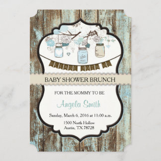 Invitación del brunch de Baby Shower