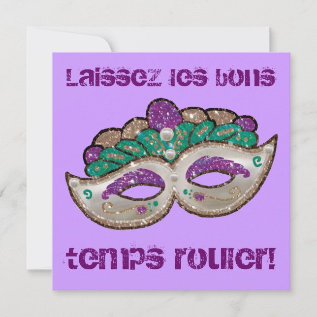 Invitación del carnaval (Anverso)