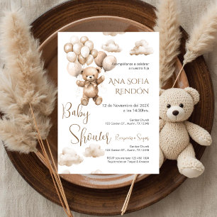 Invitación del Chica de Baby Shower en español