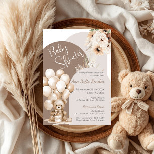 Invitación del Chica de Baby Shower en español