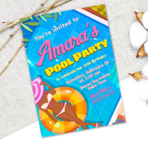 Invitación del Chica del Fiesta del grupo