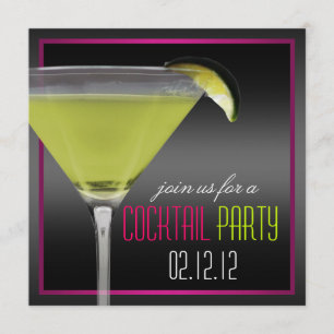 Invitación del cóctel