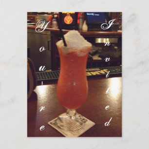 Invitación del cóctel del daiquirí
