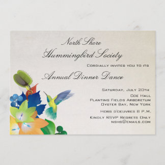Invitación del colibrí que fluye