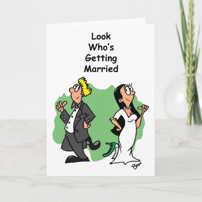 Invitación del compromiso de la boda (Anverso)