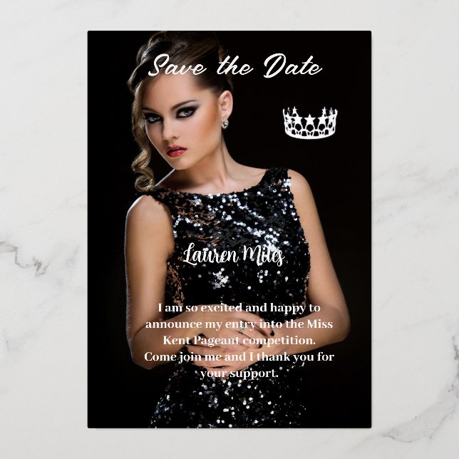 Invitación del concurso (Anverso)