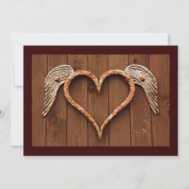 Invitación del corazón alado (Anverso)
