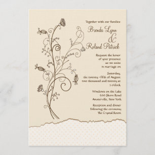 Invitación del cordón de la reina Anne agraciado
