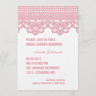 Invitación del CORDÓN del VINTAGE
