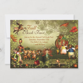 Invitación del cuento de hadas de la caída