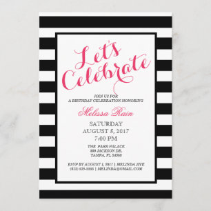 Invitación del cumpleaños