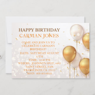 INVITACIÓN DEL CUMPLEAÑOS