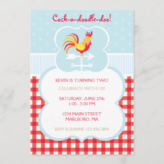 Invitación del cumpleaños de la paleta de tiempo
