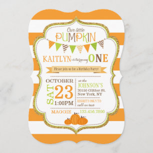 Invitación del cumpleaños de las rayas y de las