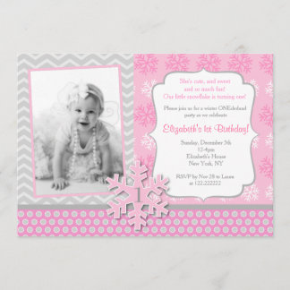 Invitación del cumpleaños de Onederland del
