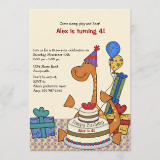 Invitación del cumpleaños del fiesta del