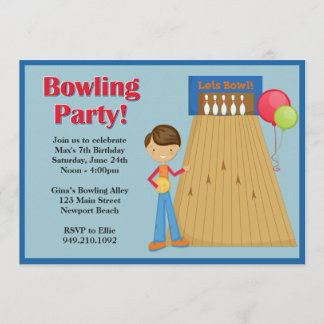 Invitación del cumpleaños del fiesta que rueda