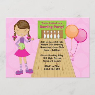 Invitación del cumpleaños del fiesta que rueda