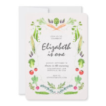 Invitación del cumpleaños del mercado de los