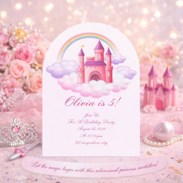 INVITACIÓN DEL CUMPLEAÑOS PRINCESO (Subido por el creador)
