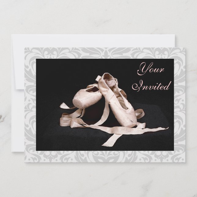 Invitación del decreto de la danza de los zapatos (Anverso)