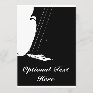 Invitación del decreto del violín