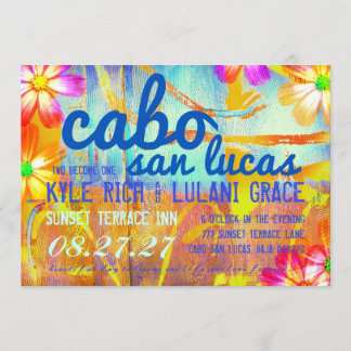 Invitación del destino de CABO SAN LUCAS