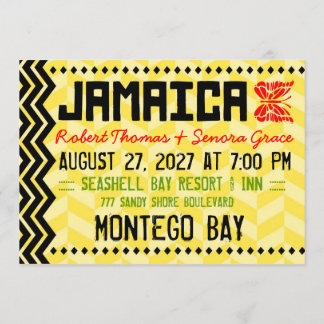 Invitación del destino de JAMAICA