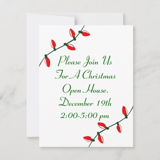Invitación del día de fiesta (Anverso)