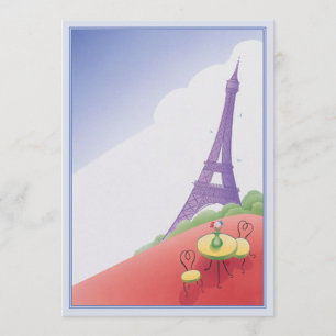 Invitación © del día de fiesta de París