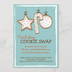 Invitación del día de fiesta del intercambio de la