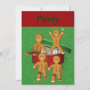 Invitación del día de fiesta del navidad de los
